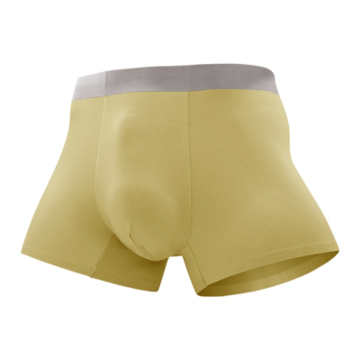 Solid Color Modal Men's Underwear, New Trunks, Comfortable, Warm, Seamless Boxer Briefs