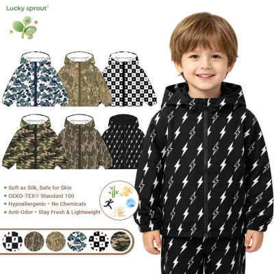 Children's Waterproof Jacket Boys Winter Padded Baby Thicker Jackets Kids' Long Outdoor Thermal Jackets