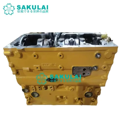 C4.4 EFI Wheel Excavator Engine Cylinder Block New Condition Engine Block