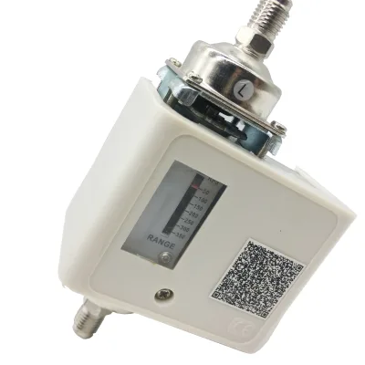 5~350kPa Adjustable Differential Pressure Switch Is Used for 35m Head Hydronic Water Loops to Avoid Pump Motor Overload