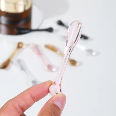 Factory-Wholesale DIY Acrylic Cream Scoop Eye-Roll-On Massager Multi-Function Eye Cream Mask Spoon Mini Portioning
