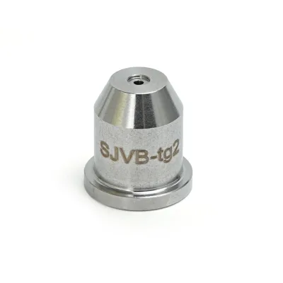Premium SJVB tg2 CNC Machined Stainless Steel Solid Cone Nozzle Uniform Atomization For Metal Degreasing Cleaning