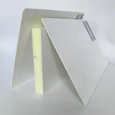 High Glossy White FRP Sheet Glass Fiber Reinforced Plastic Patterned Decorative RV Side Wall/Refrigerated Truck Body/Clean Room