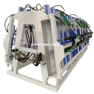 5.2m Double 2 Sides Hydraulic Woodworking Wood Beams Door Furniture Gluing Laminating Press Composer Clamp Carrier Machine CE