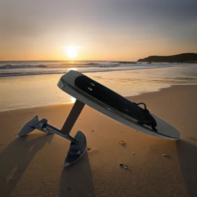 Unisex New Size Custom Logo Electric Foil Surfboard Carbon Fiber Efoil Boards with Bag Accessory