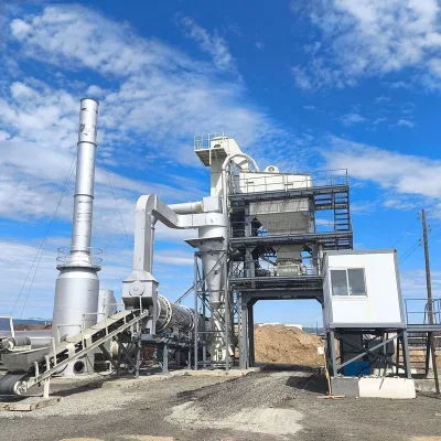 Widely Used 180 Thp Asphalt Batch Mix Plant 200T/H Large Capacity Asphalt Machine Bitumen Mixing Plants Spare Parts