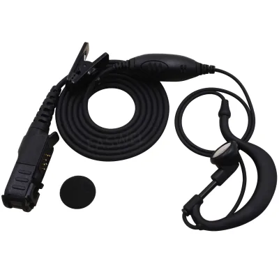New KAC-A01-660 Acoustic Air Tube PPT Wired Earpiece for P6600 P6620 XPR3300 XPR3500 Radio Comunicador Headset