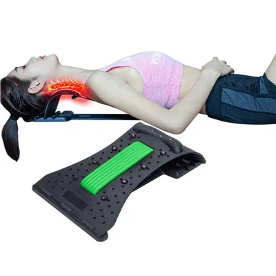 3 Levels Adjustable Setting Neck Pain Relief Cervical Massager Traction Magnets Neck Stretcher