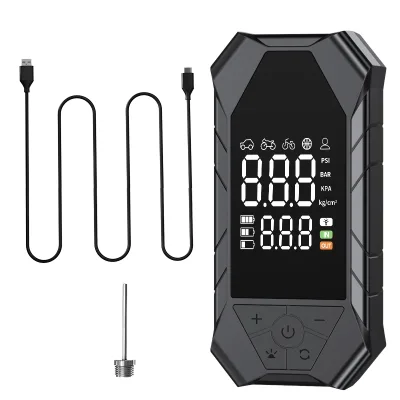 Mini Car Air Pump Cordless Air Pump Portable Multi-Purpose Air Pump with Power Bank and LED Light