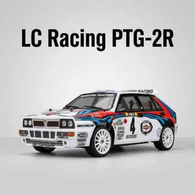 LC Racing PTG-2R 1/10 Scale RC Rally Car Chassis KIT 4WD High Performance Off Road Remote Control Hobby Racing Vehicle Frame