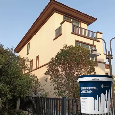 Waterproof and Sunscreen Exterior Paint Elastic Coatings for Exterior Walls of Waterproof Buildings Color Decoration