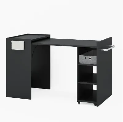 Manicure Folding Table Nail Table Station Sturdy and Durable Nail Table