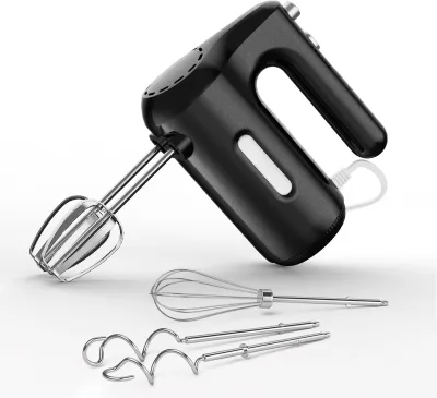 360W 5 Speed Home Kitchen Egg Beater/whisk Batter Flour Bread Dough Electric Hand Mixer