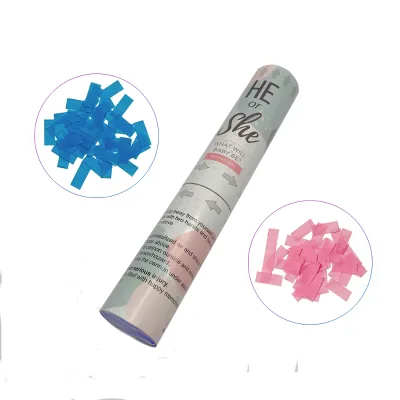 China Factory Supply Empty Gender Reveal Cannon Gender Reveal Products