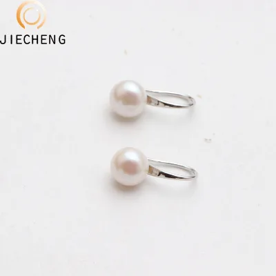 Hot Sale 8-9mm Aaaa Freshwater Charm Accessory Earring Real Pearl Earrings
