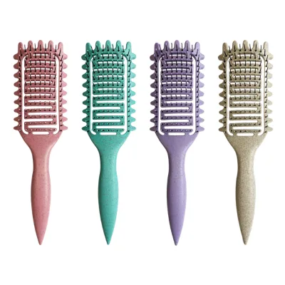 Vent Hair Brushes Detangling Curved Brushes Massage Vented Styling Hair Comb Barber Hairdressing for Women