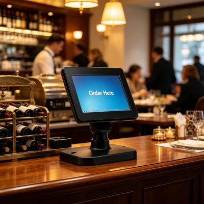 10.1 Inch Windows Retail POS System Touch Screen Monitor LED LCD Digital Poster 1920x1080 Resolution Pole Customer Display