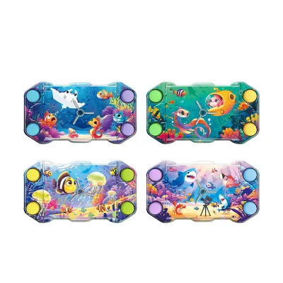 Kids Underwater World Toss Ball Children Handheld Ring Toss Water Game Toys Plastic