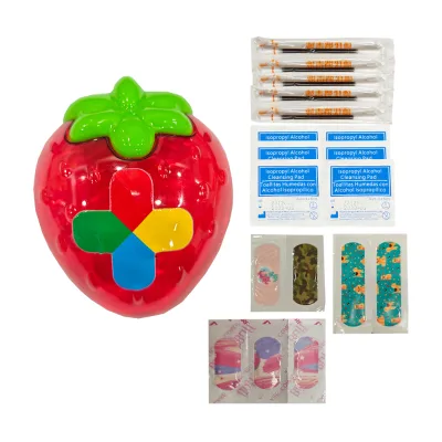 Cute Colorful Waterproof First Aid Kit for Kids' Emergency Medical Supplies & Medical Kit