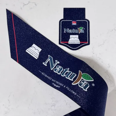 Hot Selling Cheap Woven Labels Mattress Label Blanket Manufacturing Processes Labels