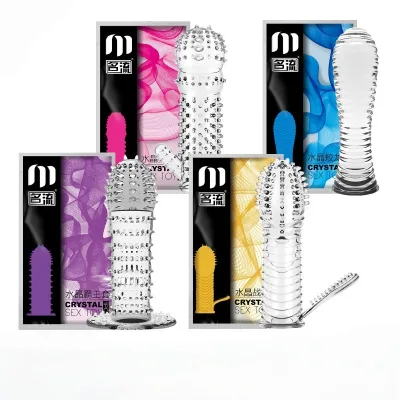 Reusable Sex Toys Special Condoms Men Spike Cock Sleeves Penis Women G Point Stimulation Orgasm Fun Sting Adult Sex Products 18+