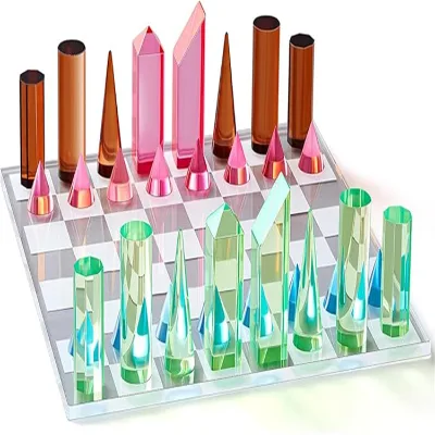 Acrylic Chess Set
