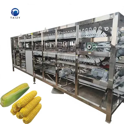 Fresh Corn Husk Removing Machine Corn Peeling Machine for Farm Use