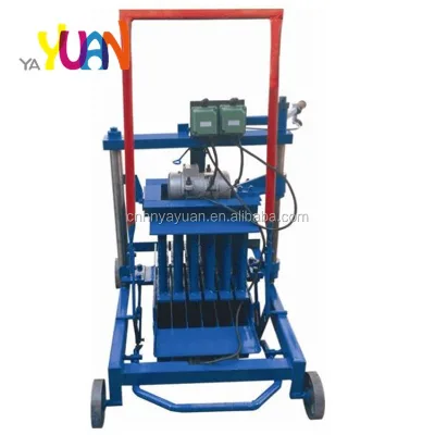 Small Concrete Manual Hollow Block Making Machine Egg Laying Block Making Machine