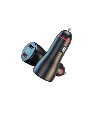 USB22.5W+PD22.5W Mobile Phone Car Portable Fast Charger