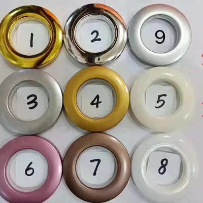 Wholesale Curtain Eyelet Ring Plastic Curtain 75mm Ring New Design New Eyelet Roman Rod Accessories Plastic Curtain Ring