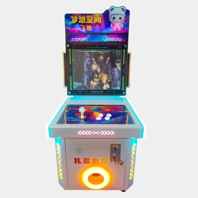 Airplane Game Interactive Adventure Mini Coin Operated Game Machine for Kids with Metal Construction English Japanese Languages