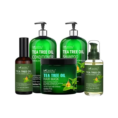 Treatment Hair Shampoo Tea Tree Oil Shampoo for Damaged Hair Daily Nourishing Conditioner and Shampoo