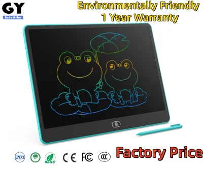 GY Doodle Board One-Touch Erase Lock 16 Inch LCD Stylus Pen ABS Material Battery Powered Customizable Design