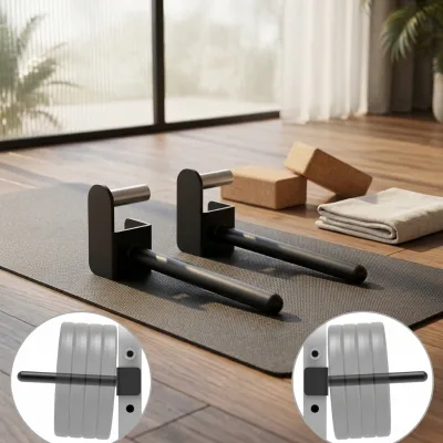 Heavy Duty Commercial 2x2 Power Rack Weight Plate Holders-Compatible 5/8 1 Holes for Standard 1-inch Plates-Set 2
