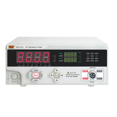 CHINA REK RK2511AL 200 k Ohm DC Low Resistance Tester Four-terminal Test High Quality DC Electronic Load RK2511ALR with RS232