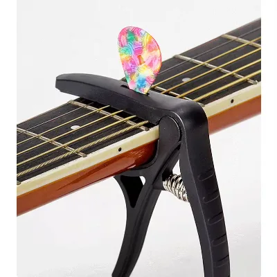 Guitar Nylon Tone Change Clip Folk Guitar Tone Change Clip Three-in-one Ukulele Change Tone Transfer Clip