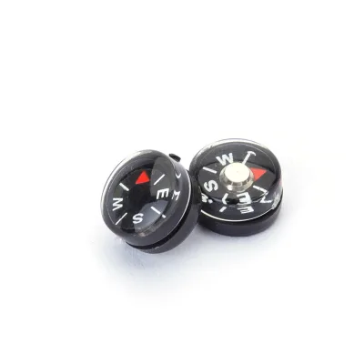 Professional Manufacturers Supply 9.6mm Outer Diameter Compass Outdoor North Needle Miniature Plastic Compass