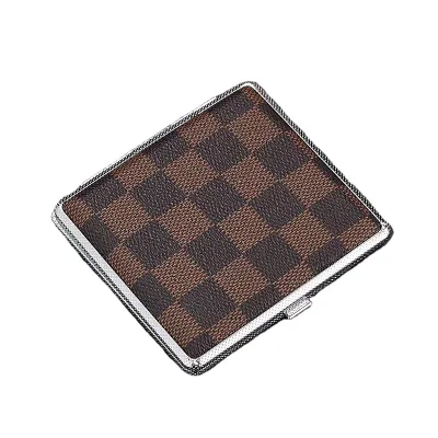 Creative Fashionable Metal Cigarette Case 20 Pieces Large Capacity Waterproof and Moisture-Proof Cigarette Case Cigarette Case
