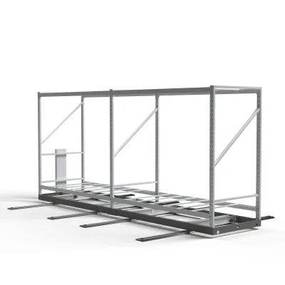 Yiteng Large Vertical Grow Racks for Indoor Farming Mobile 2-4 Layers Hydroponic Steel Plant Rack for Agriculture Use