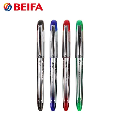 Beifa Brand RX201402 China Manufacturer Square Liquidly Free Ink Roller Tip Ball Pen