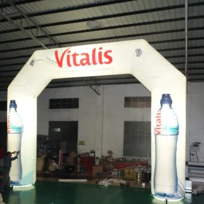 Outdoor Inflatable Printed Arch Advertising Inflatable Arch with Led Lights