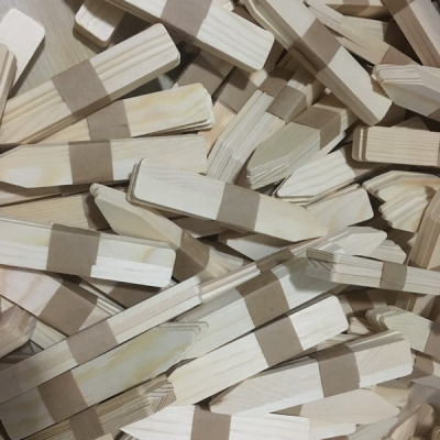 Wood Plant Label Wood Plant Ornaments