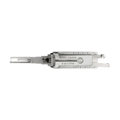 Original Li-shi Tools HU83 2in1 Locksmith Tools Lock Pick for Door Lock Opener