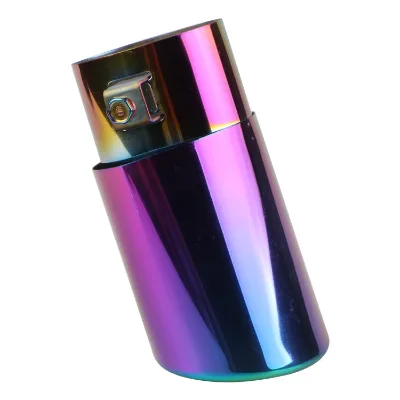 Performance Exhaust Tailpipe Car Modification, Tailpipe Exhaust Pipe Muffler, Universal for Multiple Models