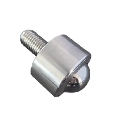 Heavy Duty Stud Type Ball Transfer Unit Stainless Steel Universal Bull Eye Bearing