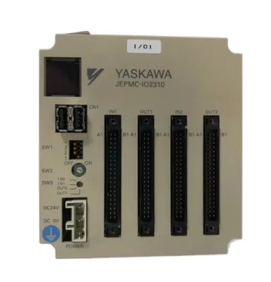 ORIGINAL Yaskawa JEPMC-IO2310-E 64-In 64-Out Sinking-Type Digital I/O Expansion Module MECHATROLINK-II Bus DC24V