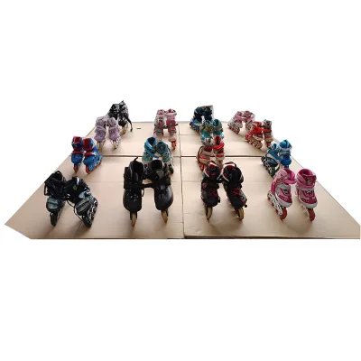 Wholesale Like New Steel Toe Inline Roller Skate Shoes for Female Kids Adults Summer Autumn Professional