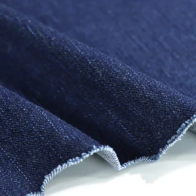 Knitted Denim High Bounce Four-sided Twill Dress Casual Pants Vintage Denim Baby Handmade Diy comfort
