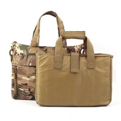 For Cross-Border Multifunctional Solid Color Computer Bag Parent-Child Dual-Bag Set Outdoor Tactical Camouflage Waterproof