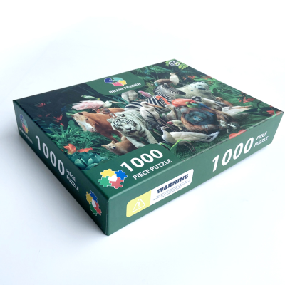 Custom Puzzle Jigsaw Print Personalized Brain Game 1000 Pieces Adult Jigsaw Puzzles Oem 1000pcs Puzzles